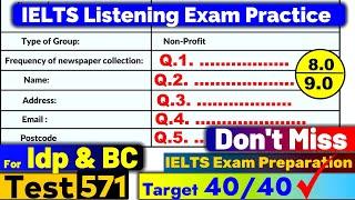 IELTS Listening Practice Test 2024 with Answers [Real Exam - 571 ]