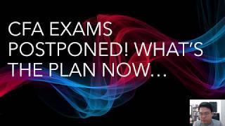 What's the Plan? CFA Exams is Now in Dec 2020