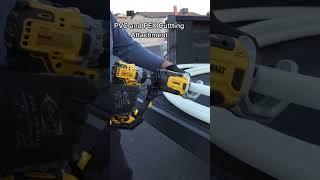Plastic Pipe Cutter vs PVC/PEX Cutting Attachment