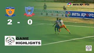 Sunshine Stars shine brighter! (Sunshine Stars 2 - 0 Lobi Stars)  | NPFL Highlights