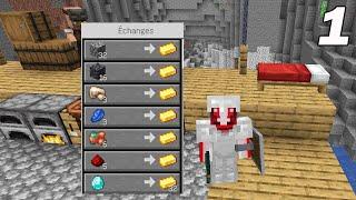 Survivre dans les mines en vendant mes minerais ! Mining Minecraft 1