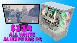 All White AliExpress PC with a Unique GPU!