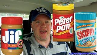 Reed Reviews Skippy vs Jif vs Peter Pan Peanut Butter Taste Test