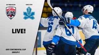 LIVE!  РІТТНЕР БУАМ - СОКІЛ | IIHF Continental Cup | 18.10.2024