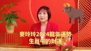 麦玲玲2024龙年运势 生肖牛的财运怎么样？