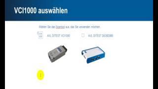 AVL DiTEST XDS 1000 Aktivierung / activation