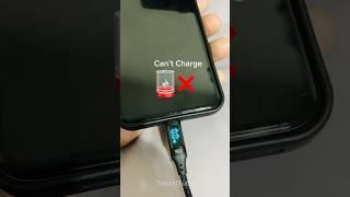 Learn How to Fix iPhone Not Charging - Easy to Fix #tricks #iphone #lightningcable