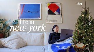 Week in my Life in NYC | busy 9-5 days, exploring the city, hosting friendsgiving at our loft