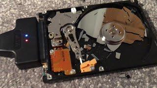 2.5 Inch Hard Drive Destruction (Part 1)