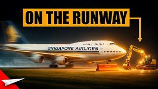 CRASHED Seconds Before Takeoff - Singapore Airlines 006