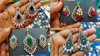 Bangalore Malleswaram latest pendent sets |pure hyderabad pearls| semi precious beats ornaments