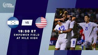 2021 Concacaf Nations League Finals | Honduras vs United States