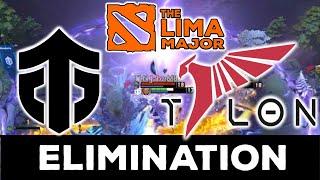 TALON ESPORTS vs ENTITY - TO THE TOP 4 !!! THE LIMA MAJOR 2023 DOTA 2