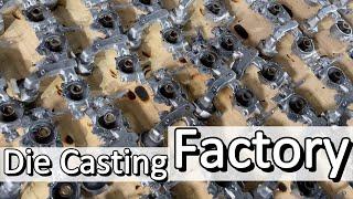 custom die casting manufacturer, casting parts components supplier company in China