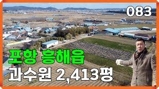 포항 흥해읍 용곡리 과수원 매매 | 083