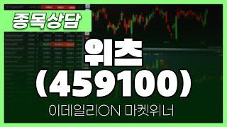 위츠(459100) - 이시후 파트너 종목상담 | 마켓 위너 (20250327)