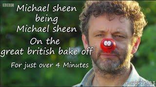 Michael sheen being Michel sheen on TGBO