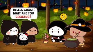 #BDC618 ▶Halloween PARTY in the ForestA Feast for Bubu and Dudu| bubu dudu cuties