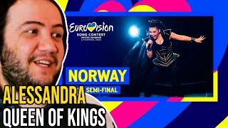 Alessandra - Queen of Kings (LIVE) Norway   First Semi-Final  Eurovision 2023 TEACHER PAUL REACTS