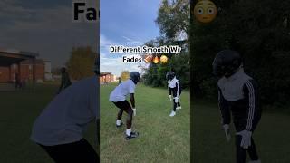 Different Wr Fades  #fyp #shorts #football