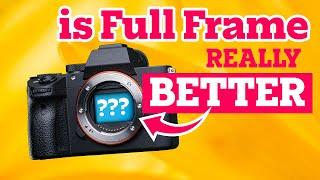 Crop vs full-frame sensor 2023 – the truth about sensor sizes