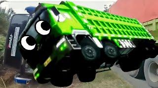 Truk Joget, truk oleng, dump truck dance funny - truck dance car, mixer truck,  xe tải nhảy - 70