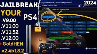 Ps4 Latest Jailbreak 9.00 to 12.00 GoldenHen V2.4b18.2