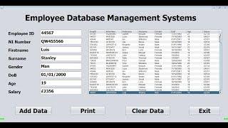 How to Create an Employee Database Management Systems using SQLite in Java NetBeans - Full Tutorial