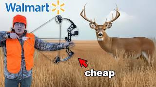 I Hunted With Walmart's Cheapest Bow!