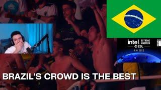 Tarik reacts to the CRAZIEST CROWD in IEM MAJOR RIO 2022 (NAVI vs FURIA)