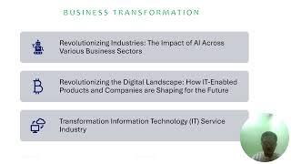 AI and Generative AI: Transforming the Businesses, Employee and how we work