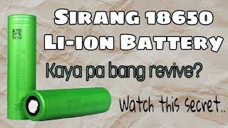 How to revive 18650 battery