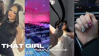 "THAT GIRL" Maintenance Routine | pilates, laser hair removal, clip-in extensions, workout routine