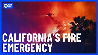 Wildfire Emergency Worsens In California | 10 News First