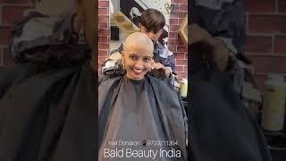 Indian Girl Headshave | Hair Donation