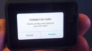 GoPro Hero 7: How to Format / Delete Micro SD Card