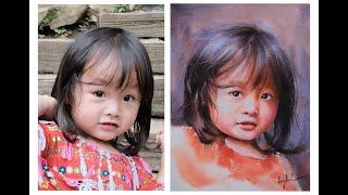 PORTRAIT Part1 | Watercolor tutorial