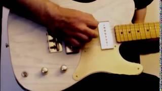 Custom telecaster Kay Kleenex Box pickups