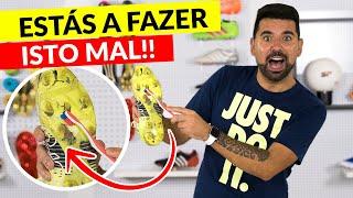 Tutorial Fútbol Emotion: COMO MANTER AS TUAS CHUTEIRAS COMO NOVAS DURANTE MAIS TEMPO!!