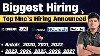 Deloitte, Boat, Impetus Biggest Hiring | 2020-2023, 2024, 2025, 2026, 2027 BATCH | Don't Miss