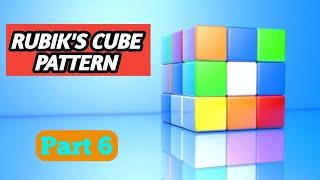 Cool Rubik's Cube Patterns || #shorts #youtubeshorts #trending