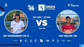 Jirat N[1] Vs Penn C | SINGHA CLASSIC 2025 (Men's Singles - 2nd Round)
