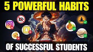 5 Powerful Morning Habits of Successful Students  Unlock 100% Brain Power! | Study Motivation