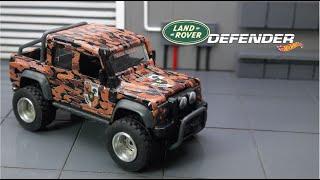 Land Rover Defender D-Cab Pemuda Pancasila Hotwheels Custom Diecast