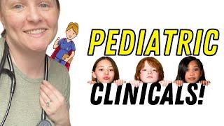 PEDIATRIC CLINICAL ROTATION / DAY IN THE LIFE OF A FAMILY NURSE PRACTITIONER STUDENT