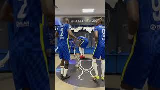 vibe in Chelsea dressing room - N'Golo Kanté  #shorts