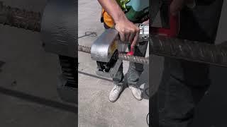 Rebar socket wrench wire setting process- Good tools and machinery make work easy