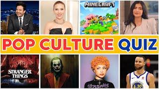 Can You Beat the Average Score on This Pop Culture Quiz?