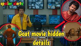 Goat hidden details ( தமிழ்)| spoiler alerts  | Mr.TD Tamil