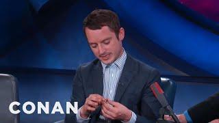 Elijah Wood Shows Off The One Ring | CONAN on TBS